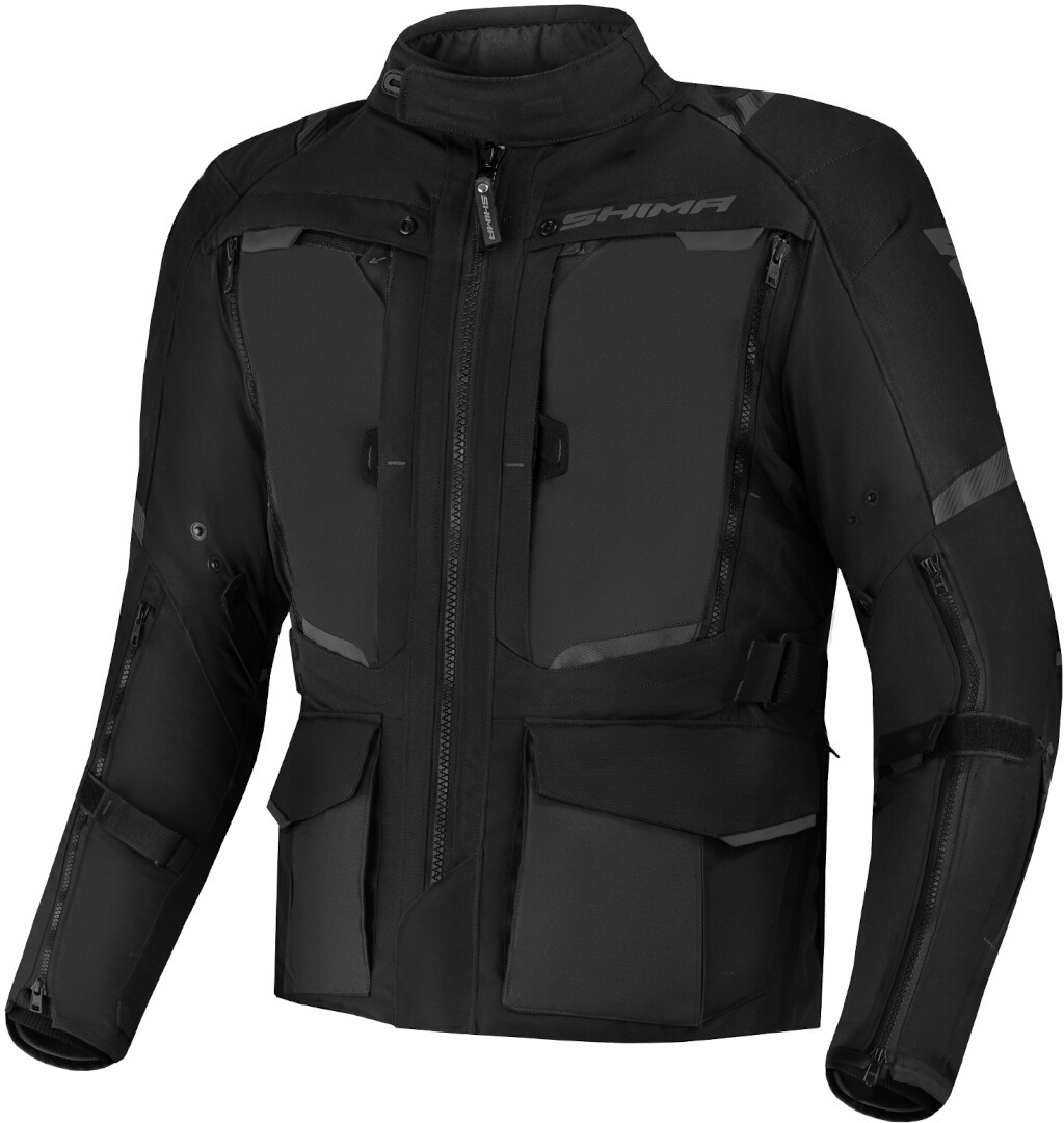 SHIMA Hero 2.0 waterproof Motorcycle Textile Jacket black M Figure 1