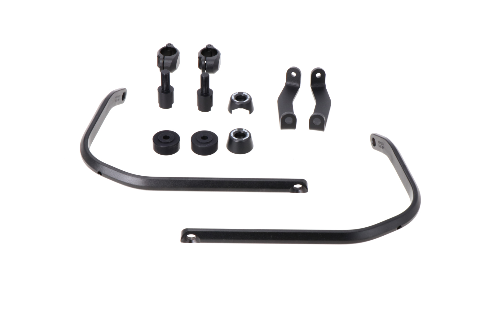 SW-Motech Handguard monteringssats - Svart. BMW / Kawasaki / Triumph modeller. Figur 1