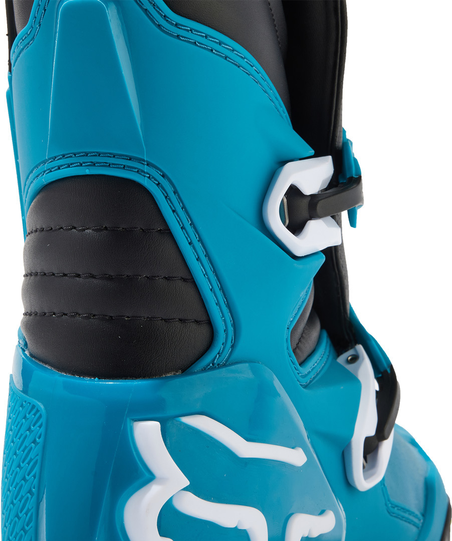FOX Comp Bottes de motocross bleu/jaune 12 Figure 3