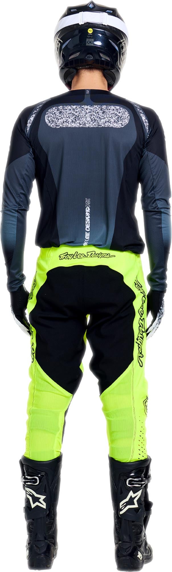 Troy Lee Designs SE Pro Solo Motocross-Hosen neon-gelb 38 Abbildung 4