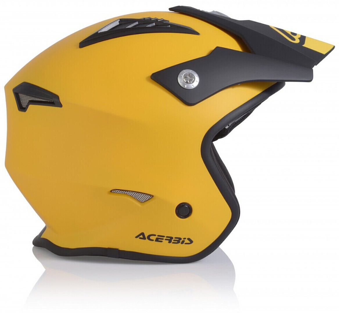 Acerbis Aria Casco Jet giallo/nero S (55/56) Figura 4