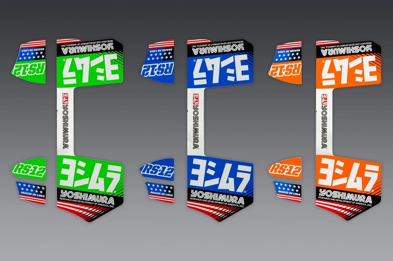 YOSHIMURA Kitul de abțibilduri YOSHIMURA RS-12 Figura 4