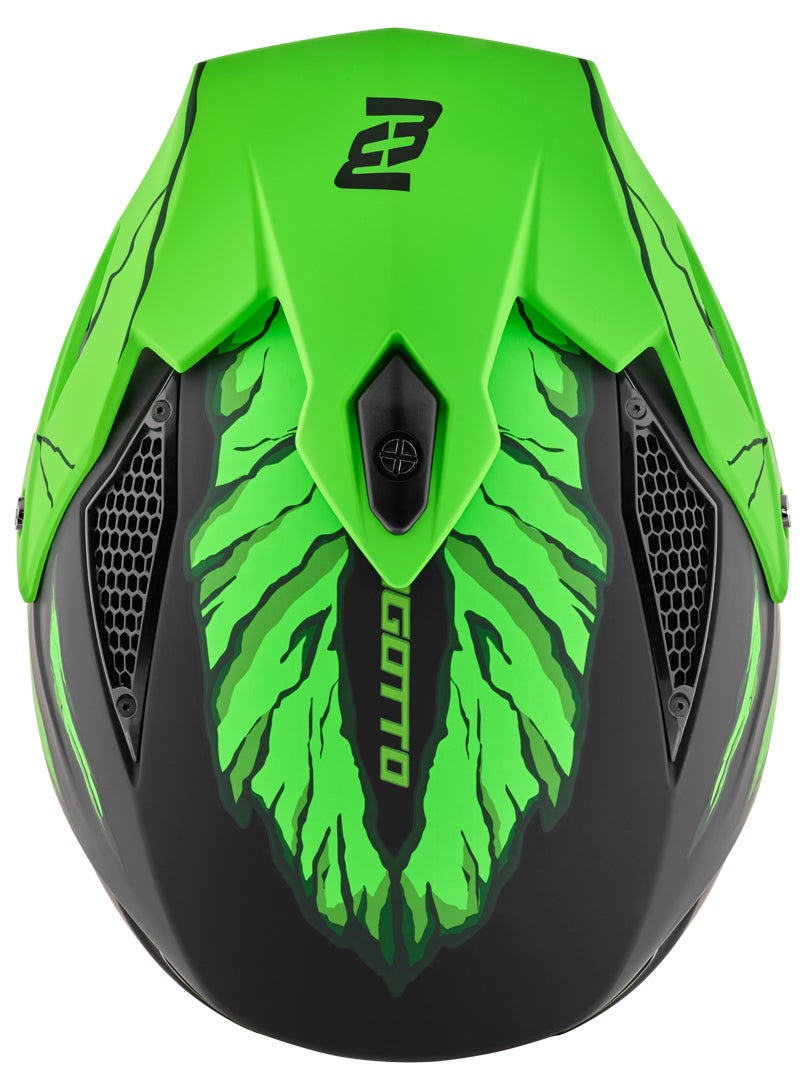 Bogotto Radic Skulash Casque Vert/Noir S Figure 18