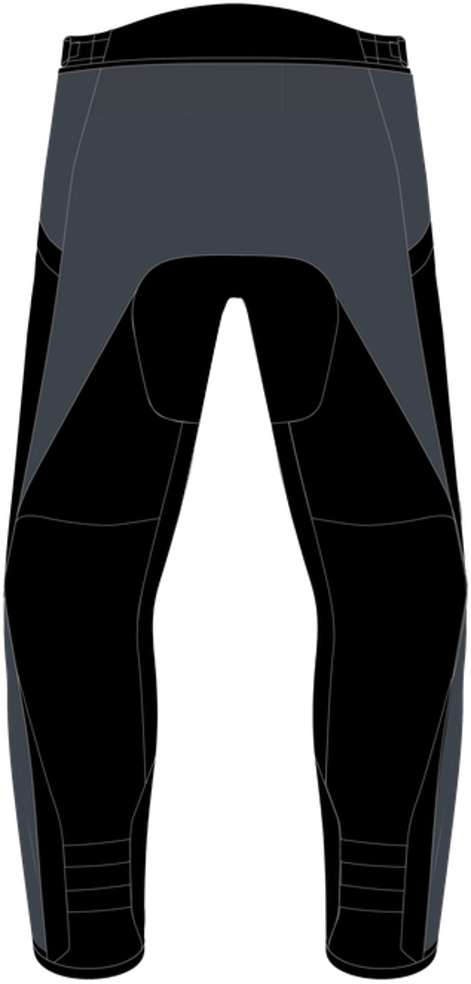 Dainese Tempest 3 D-Dry Motorrad Textilhose grau/schwarz 52 Abbildung 2