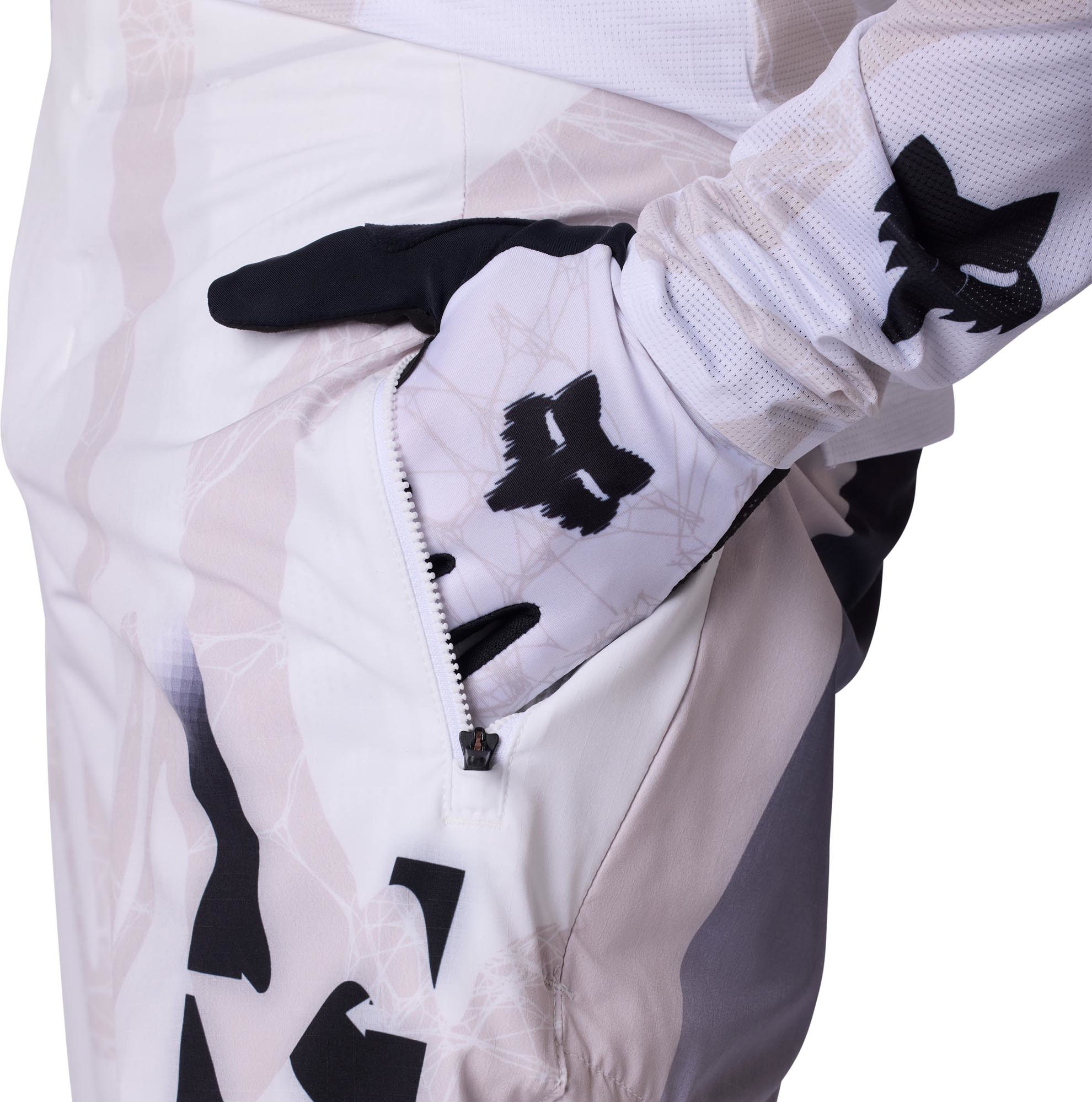 FOX Flexair Diffuse SE Fietsbroek Wit 34 Figuur 6