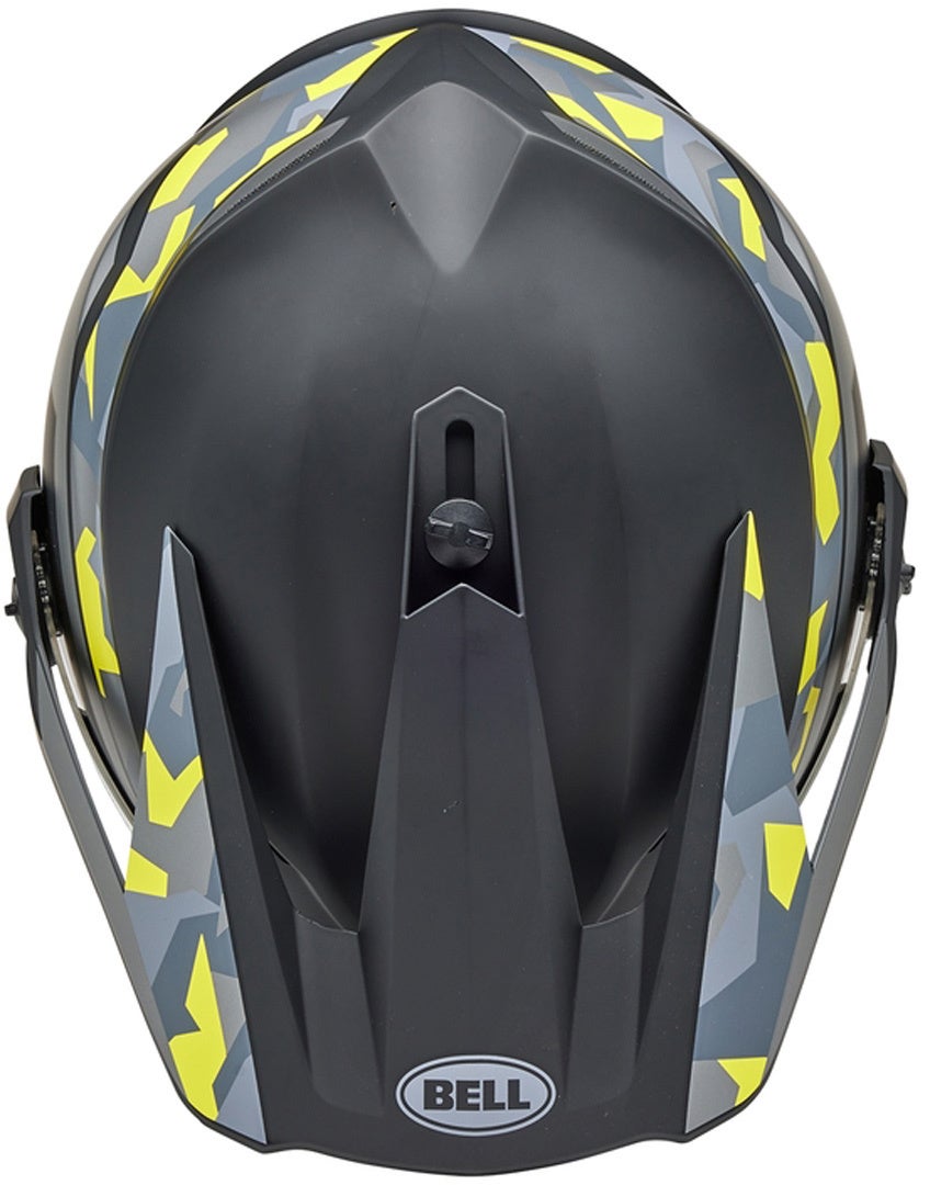 Bell MX-9 Adventure MIPS Enduro Helm grau/gelb XXL (62/63) Abbildung 2