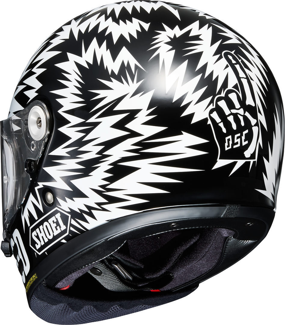 Shoei Glamster 06 Neighborhood X Death Spray Custom Hjälm S (55/56) Figur 2