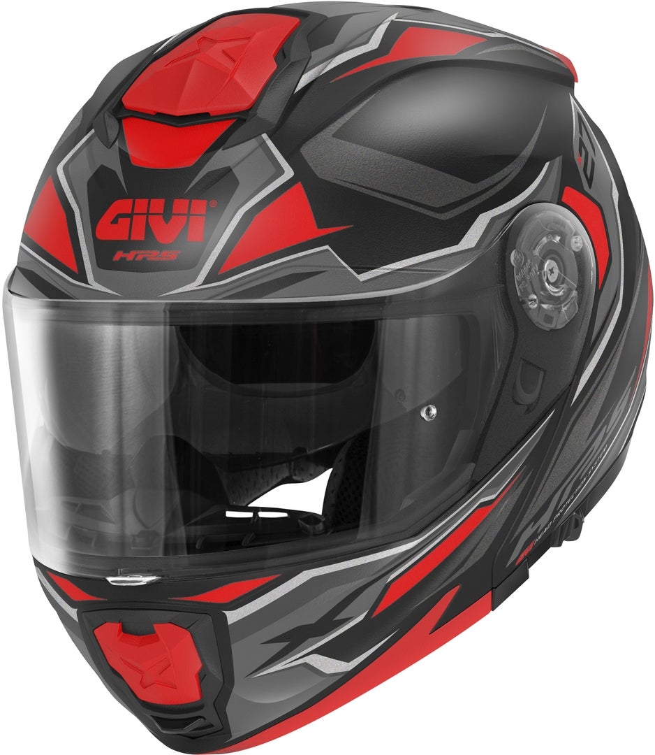 GIVI X.27 Sector Klapphelm schwarz matt/titaniumium/rot M Abbildung 1
