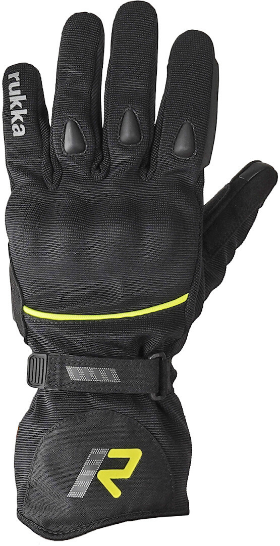 Rukka Virium 2.0 GTX Mănuși de motocicletă negru/galben 9 Figura 1