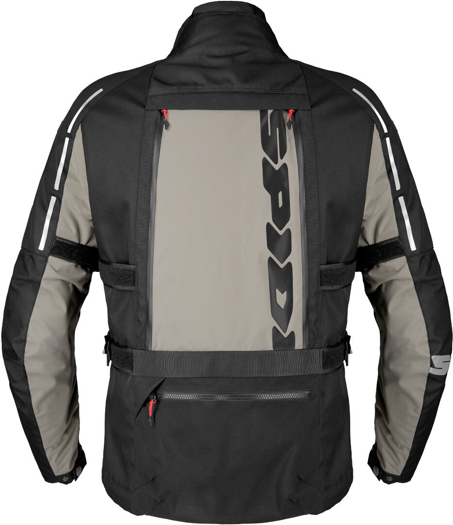 Spidi 4 Season V3 H2Out Veste textile imperméable gris/beige L Figure 2
