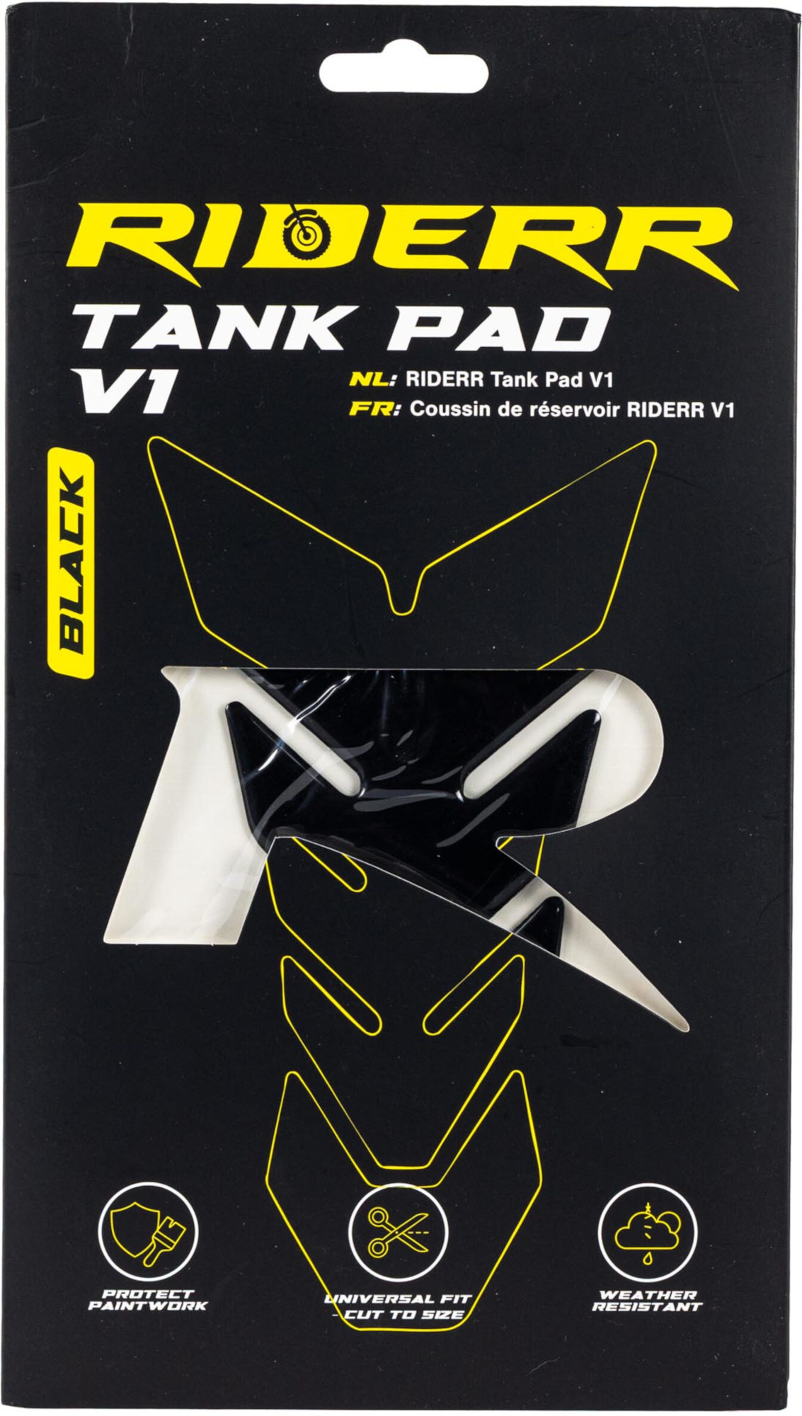 Riderr V1 Tankplatform Zwart Figuur 2