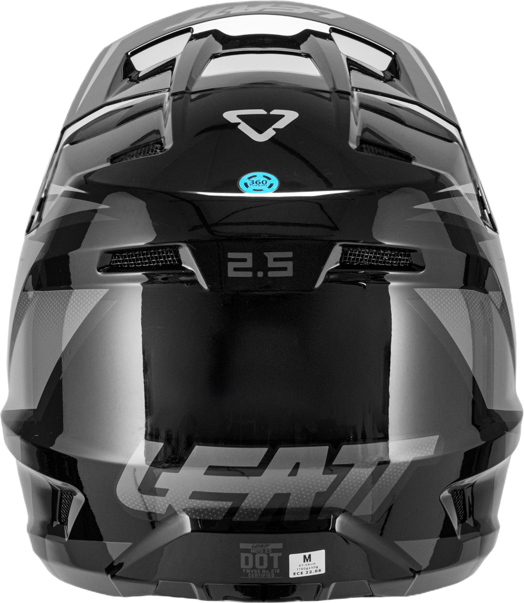 Leatt 2.5 V26 Motokrosová přilba Černá/šedá L (59/60) Obrázek 3