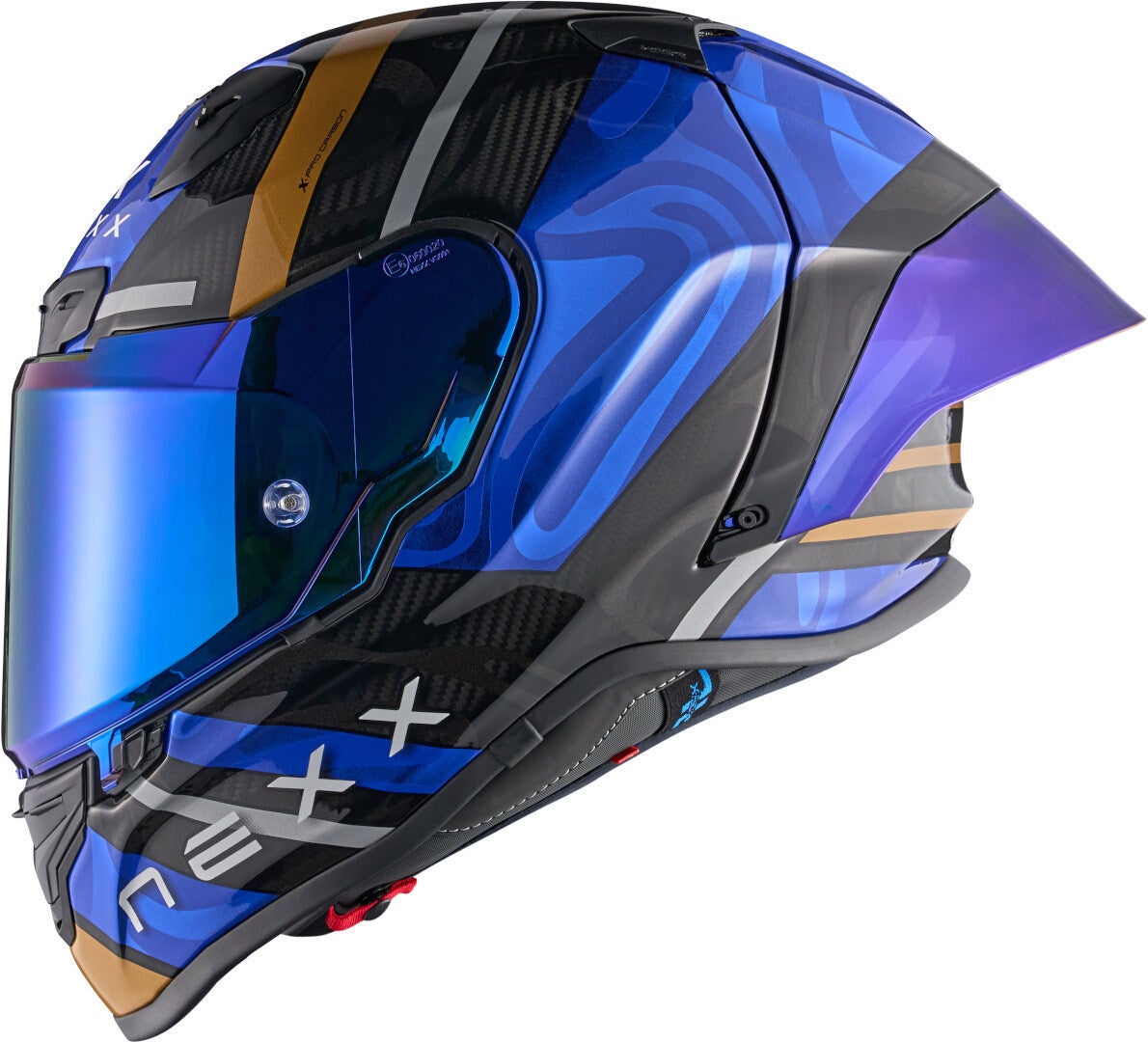 Nexx X.R3R Swirl Carbon Casco blu scuro L (59/60) Figura 3