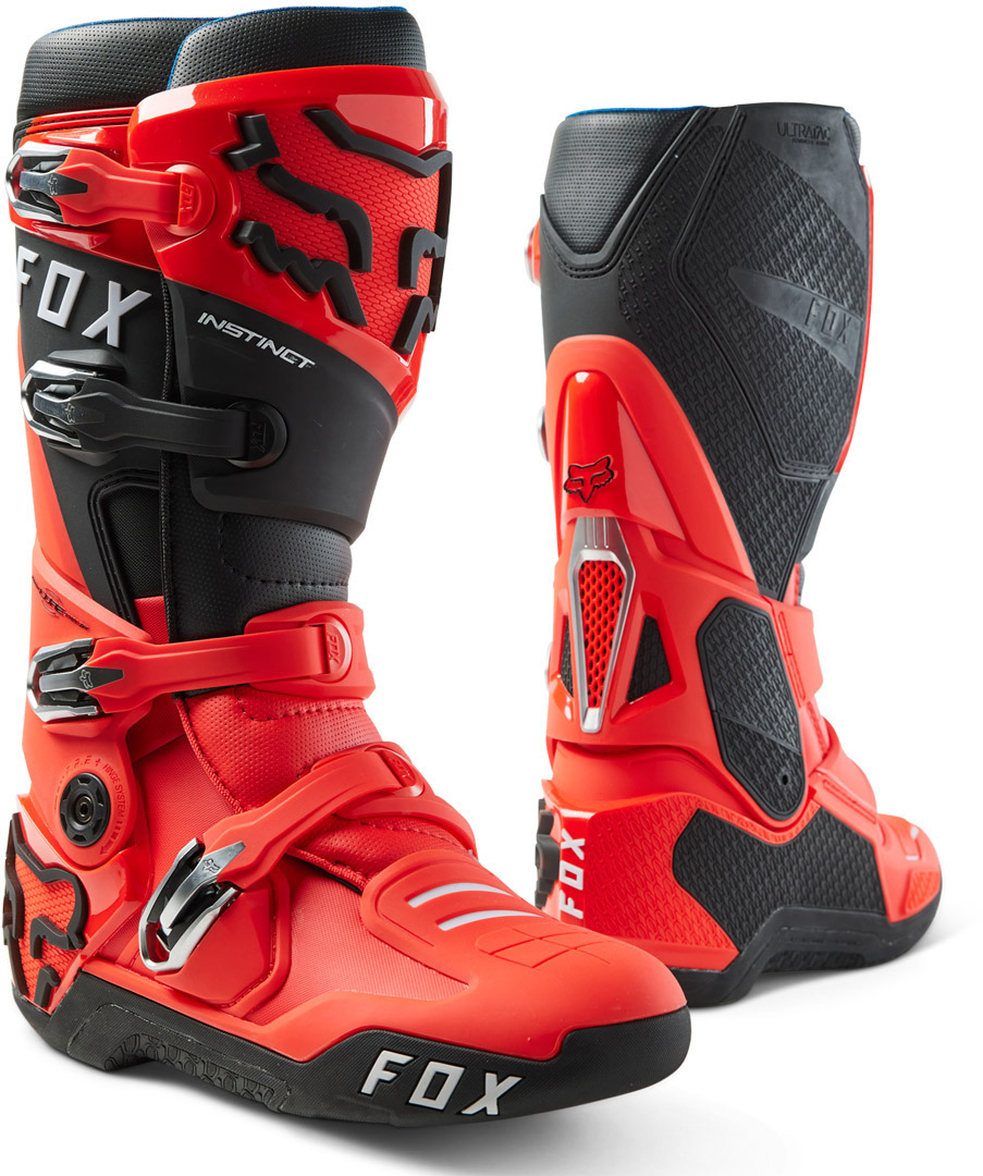 FOX Instinct Bottes de motocross Rouge 14 Figure 1