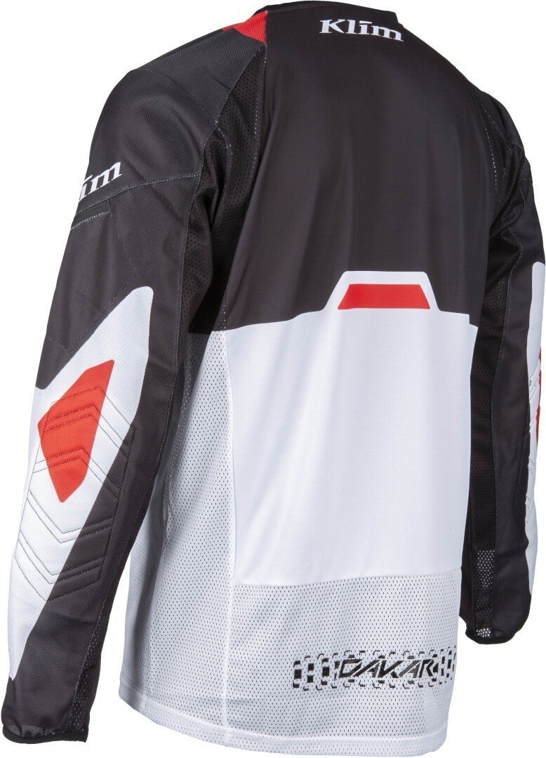 Klim Dakar 2025 Motocross Jersey black/white/red L Figure 6