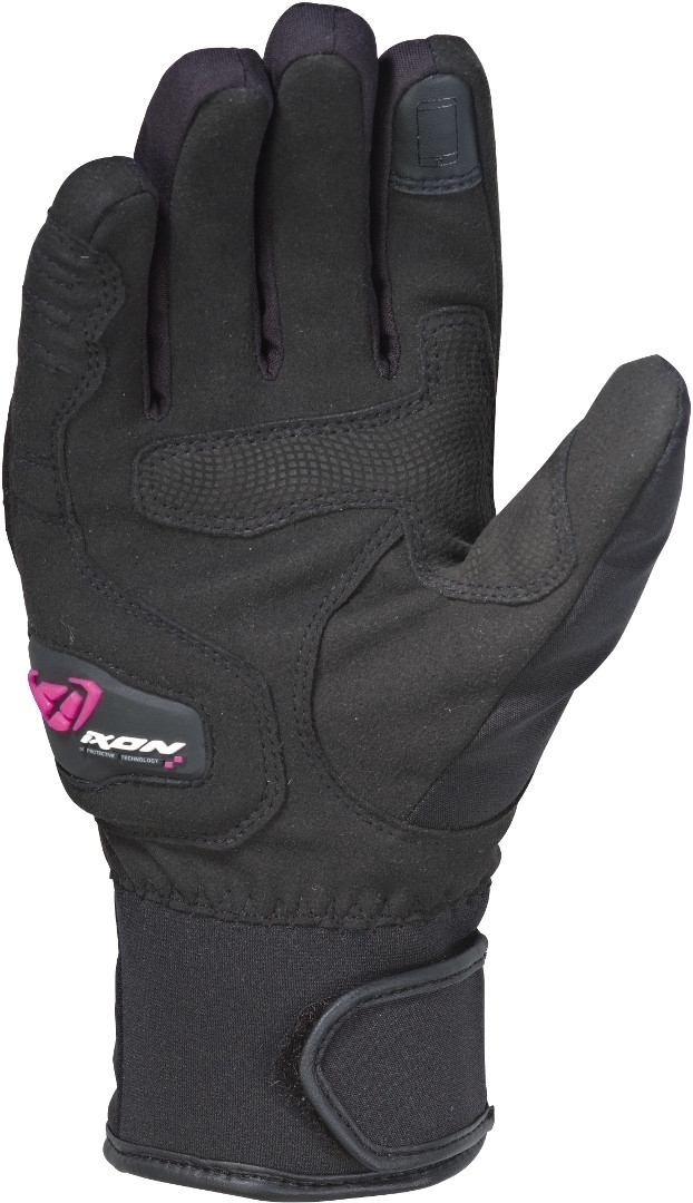 Ixon Pro Russel Mănuși de iarnă pentru motociclete pentru doamne Negru/roz XL Figura 2