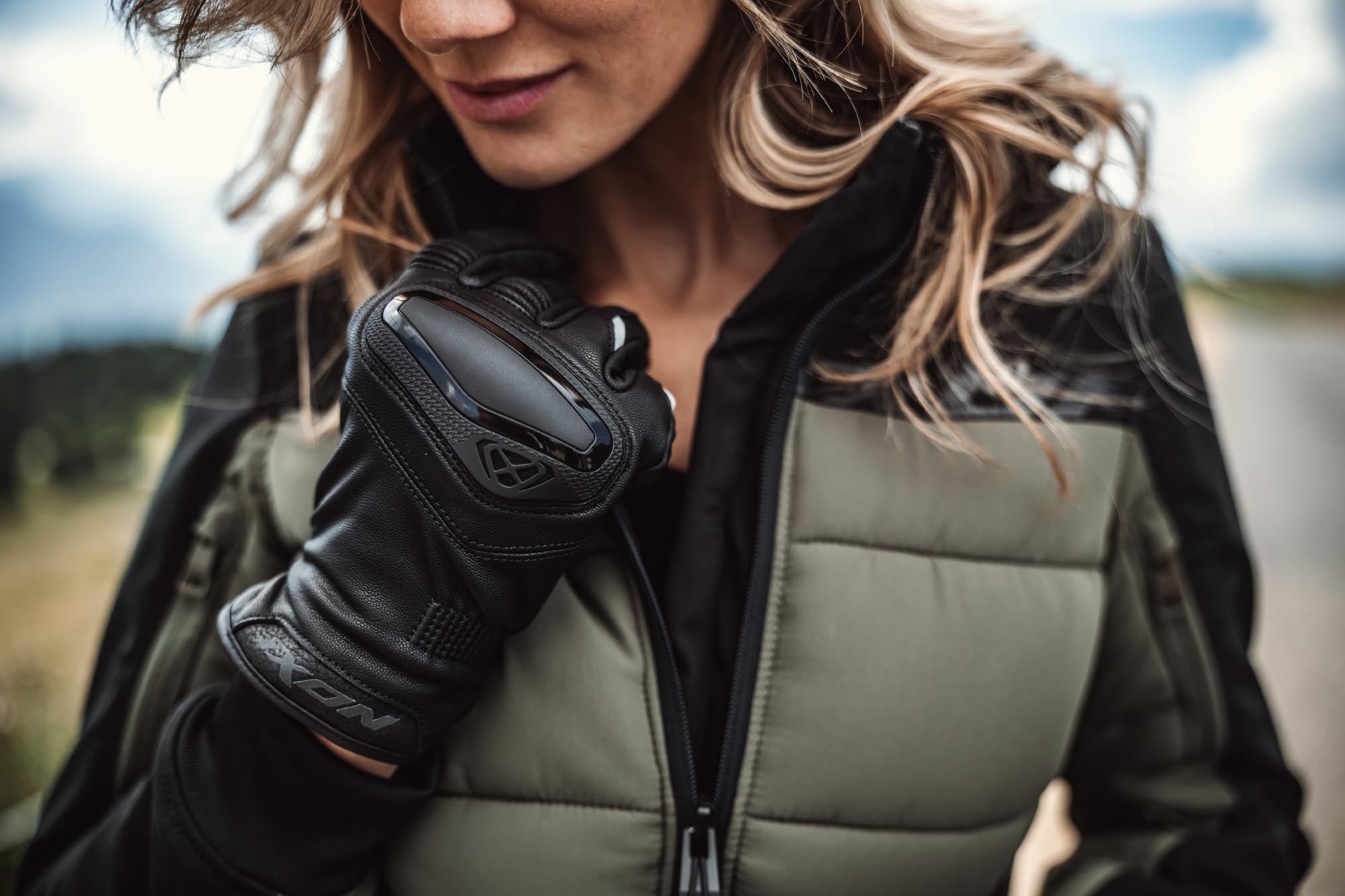 Ixon Aspen Chaqueta impermeable para motocicletas negro/verde L Figura 12