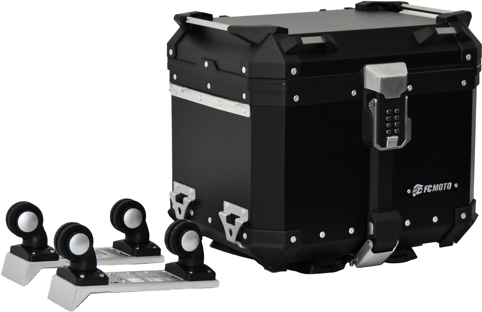 FC-Moto Keyless Alu Topcase Trolley 48 L Resväska Figur 7