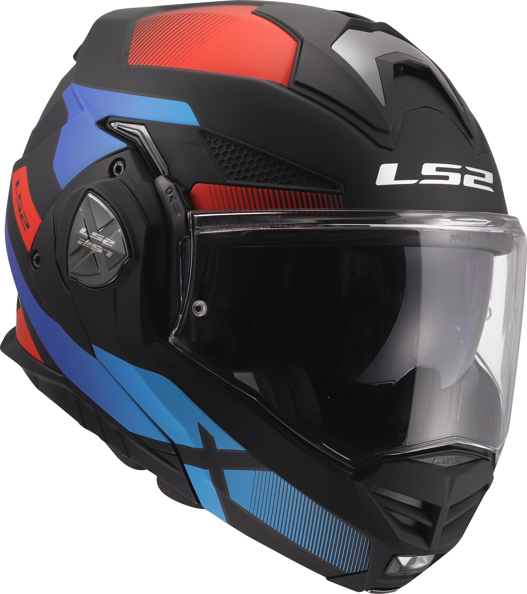 LS2 FF901 Advant X Nova Klapphelm schwarz/rot/blau M (57/58) Abbildung 7