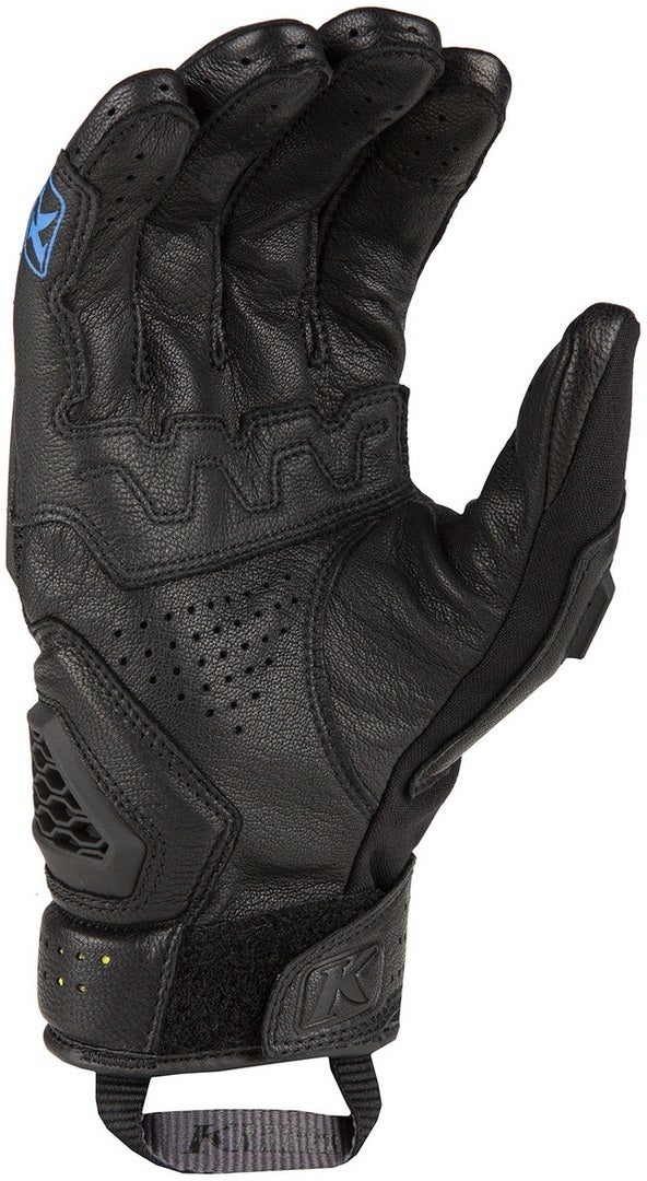 Klim Baja S4 perforerede motorcykelhandsker sort/blå 2XL Figur 2
