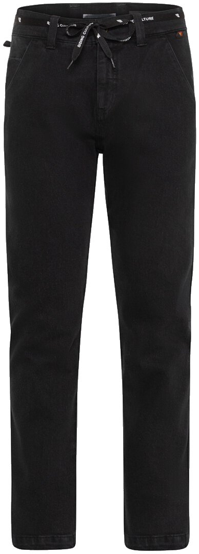 Riding Culture Chino Pantaloni textile pentru motociclete negru 30/34 Figura 1