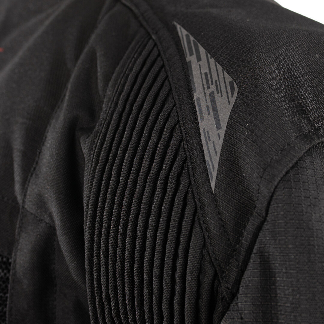 Rusty Stitches Cliff Wasserdichte Motorrad Textiljacke schwarz/grau/rot 4XL Abbildung 12