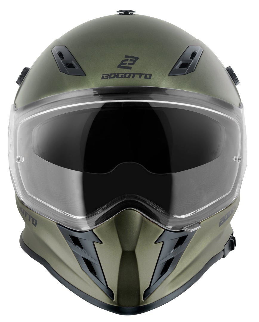 Bogotto V331 Enduro casco Verde XL Figura 8