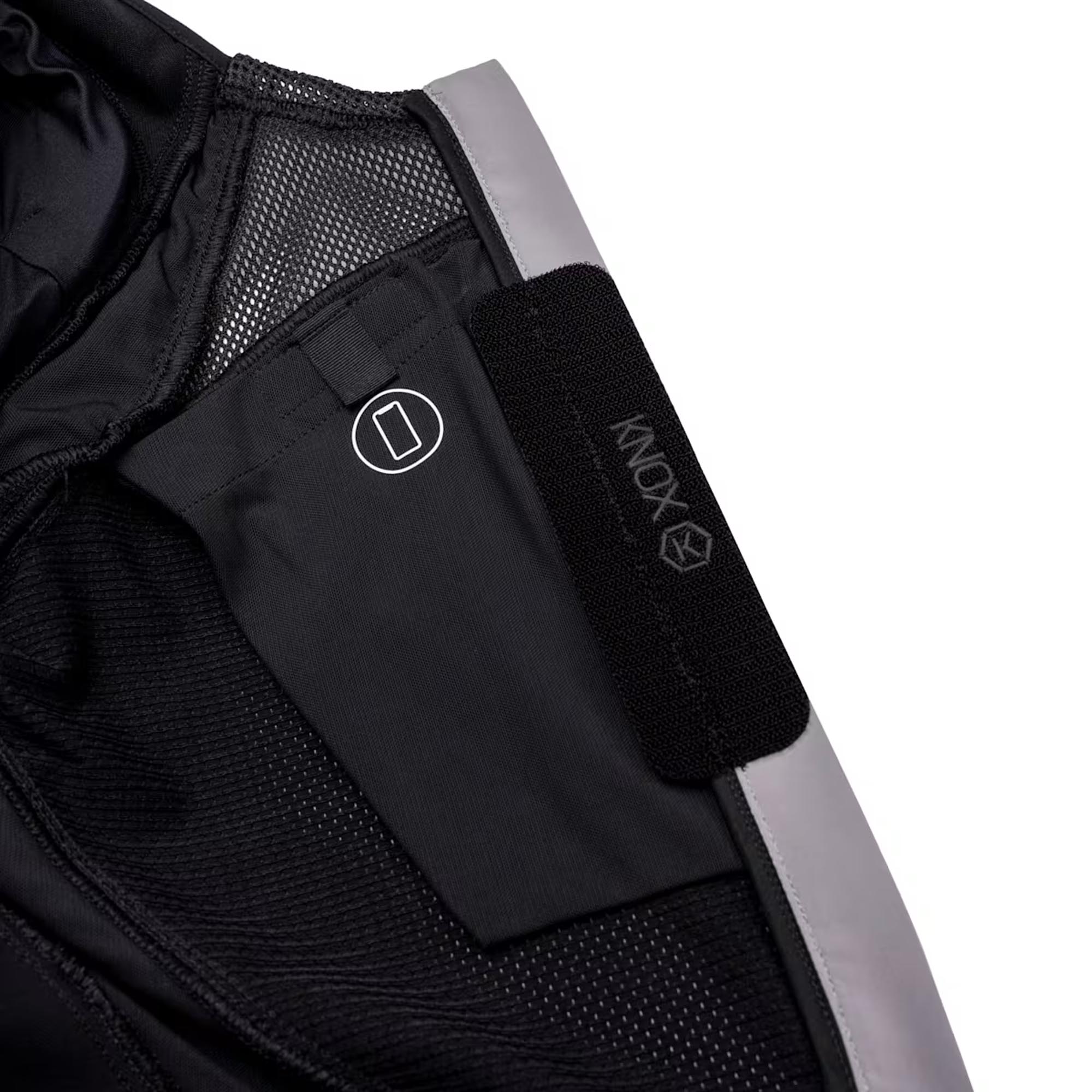 Knox Urbane Pro Move Dames motorfiets textieljas Zwart M Figuur 9