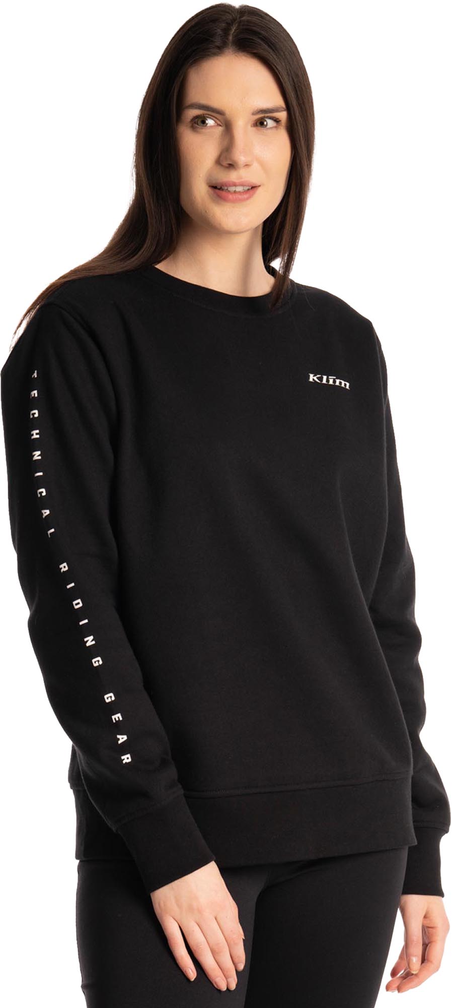 Klim Morgan Ridge Crew Pull pour dames noir S Figure 1