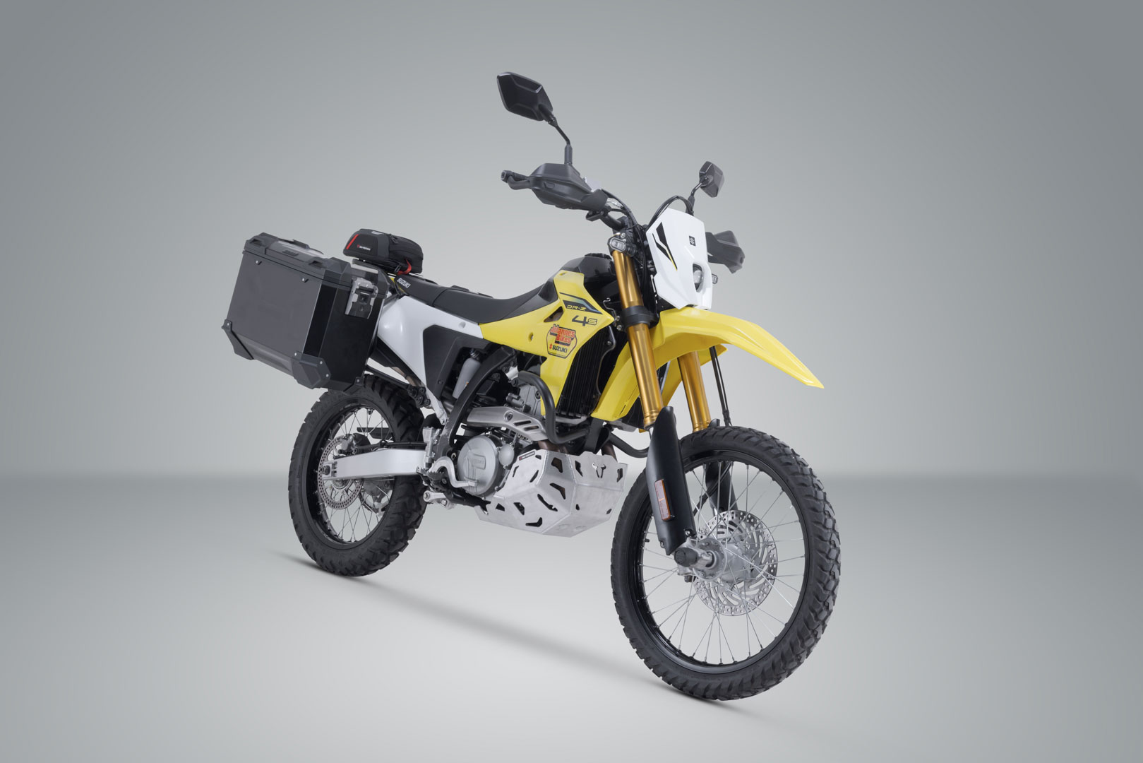 Sistem de carcasă din aluminiu SW-Motech TRAX ADV - Negru. 37/37 l. Suzuki DR-Z4S / SM (25-). Figura 2