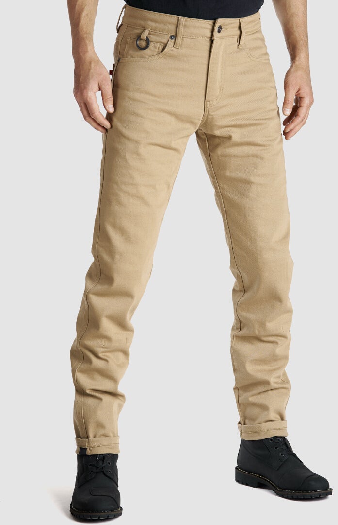 Pando Moto Robby Cor 01 Motorradjeans beige 32 L36 Abbildung 2