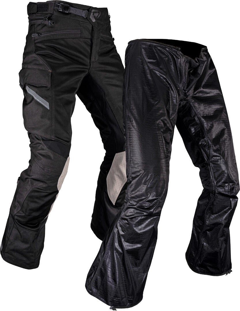 Leatt ADV FlowTour 7.5 waterproof Motorcycle Textile Pants dark grey L Figure 2