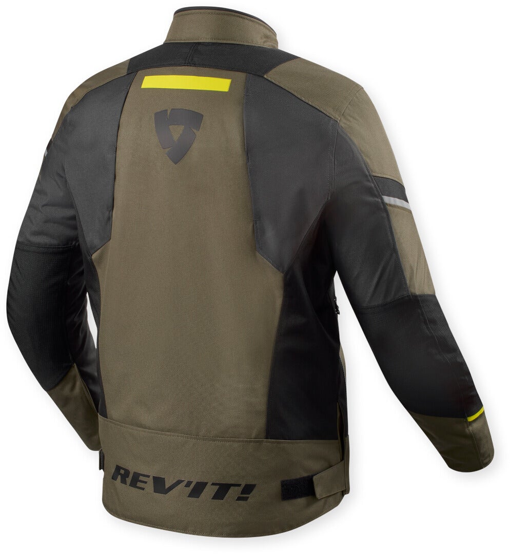 Revit Undulate H2O waterproof Motorcycle Textile Jacket brown/grey XL Figure 2