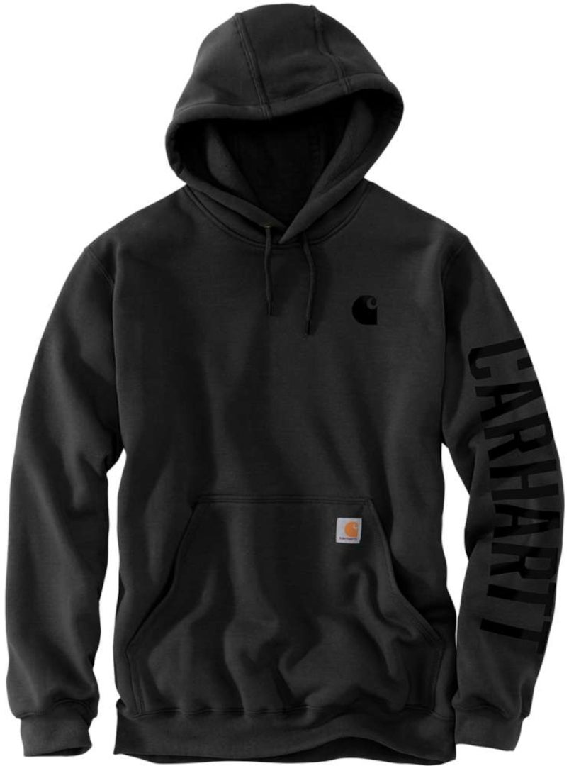 Carhartt Rain Defender Loose Fit Midweight C Graphic Capuche noir M Figure 1