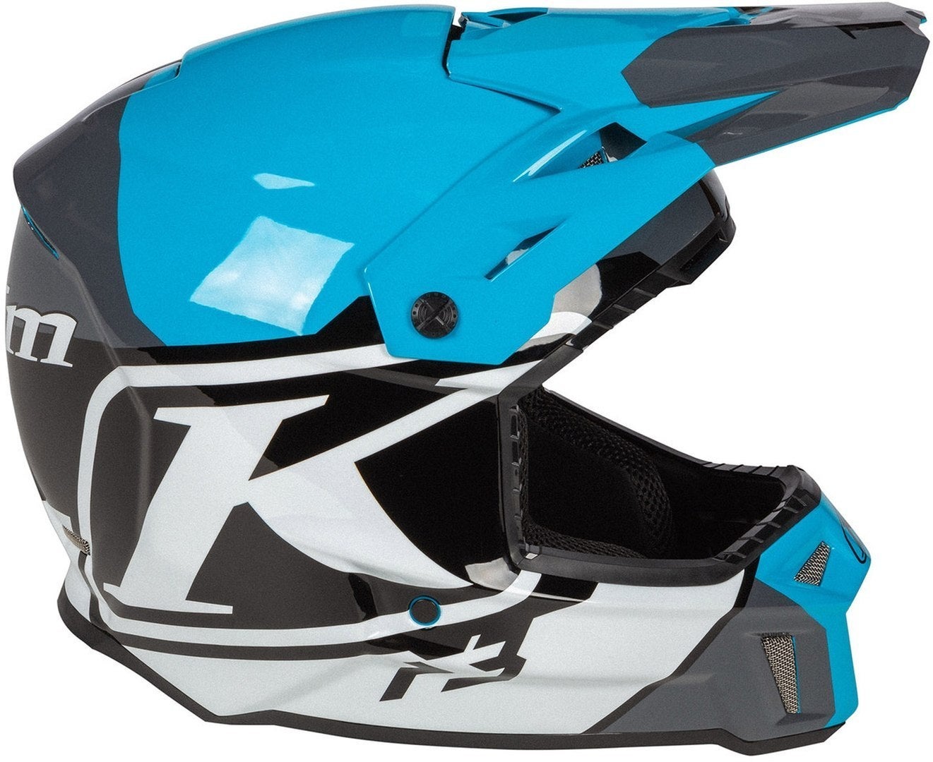 Klim F3 Disarray Motokrosová přilba modrá/černá/bílá XL (60/61) Obrázek 5
