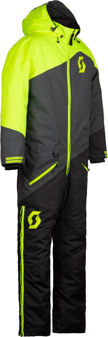 Scott DS Dryo Junior Eendelig jeugd sneeuwscooter pak grijs/neon geel M Figuur 3