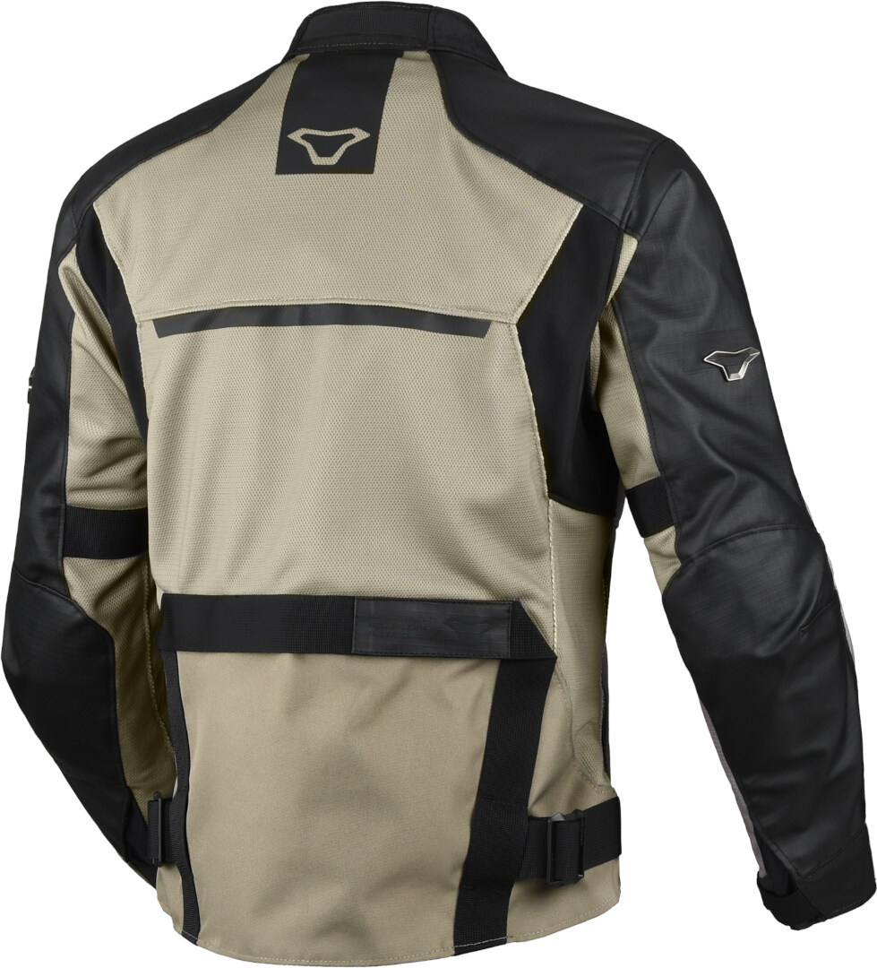 Macna Empire 2.0 imperméable dames moto textile veste Sable/Noir XXL Figure 2