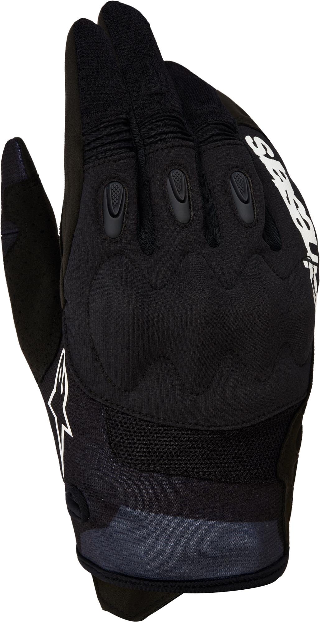 Alpinestars Techdura Gants de motocross Blanc/Noir L Figure 1