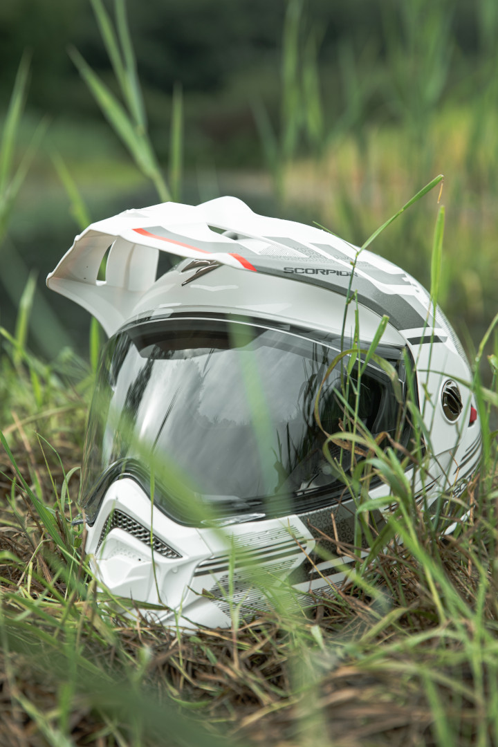 Scorpion ADX-2 Carrera Casque Blanc/argent M (57/58) Figure 6