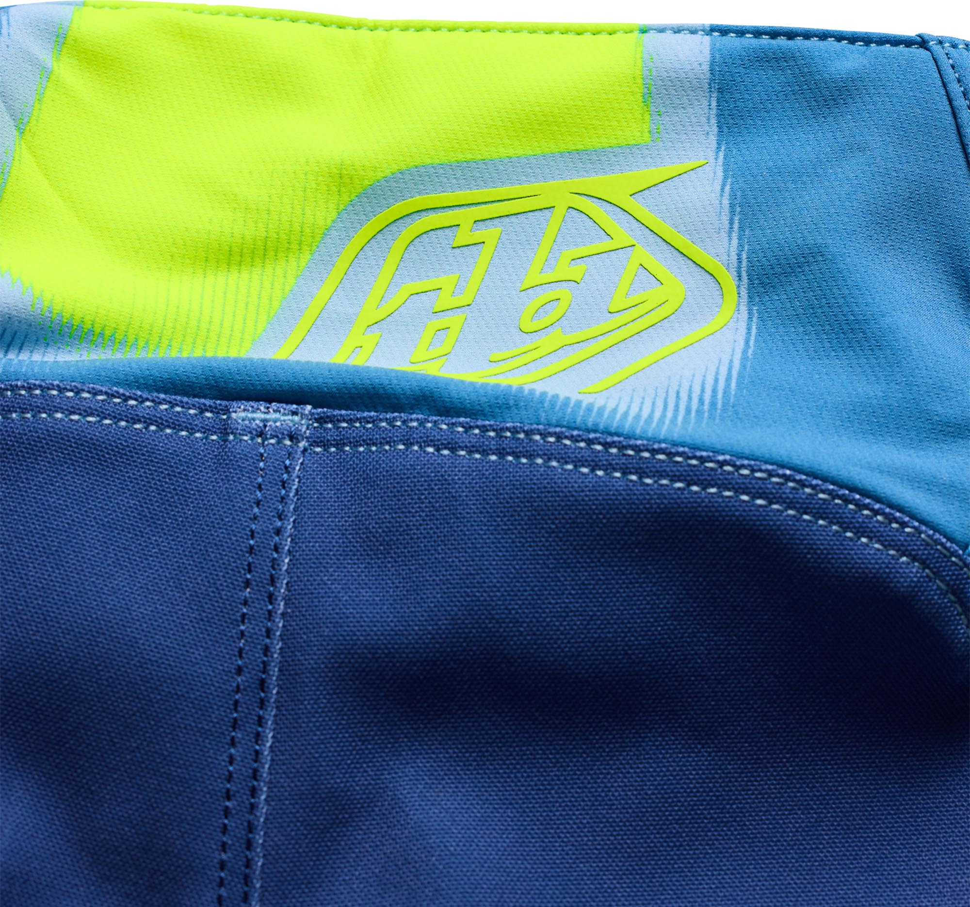 Troy Lee Designs SE Pro Illusion Mládežnické motokrosové kalhoty modrá/fluo-žlutá 18 Obrázek 7