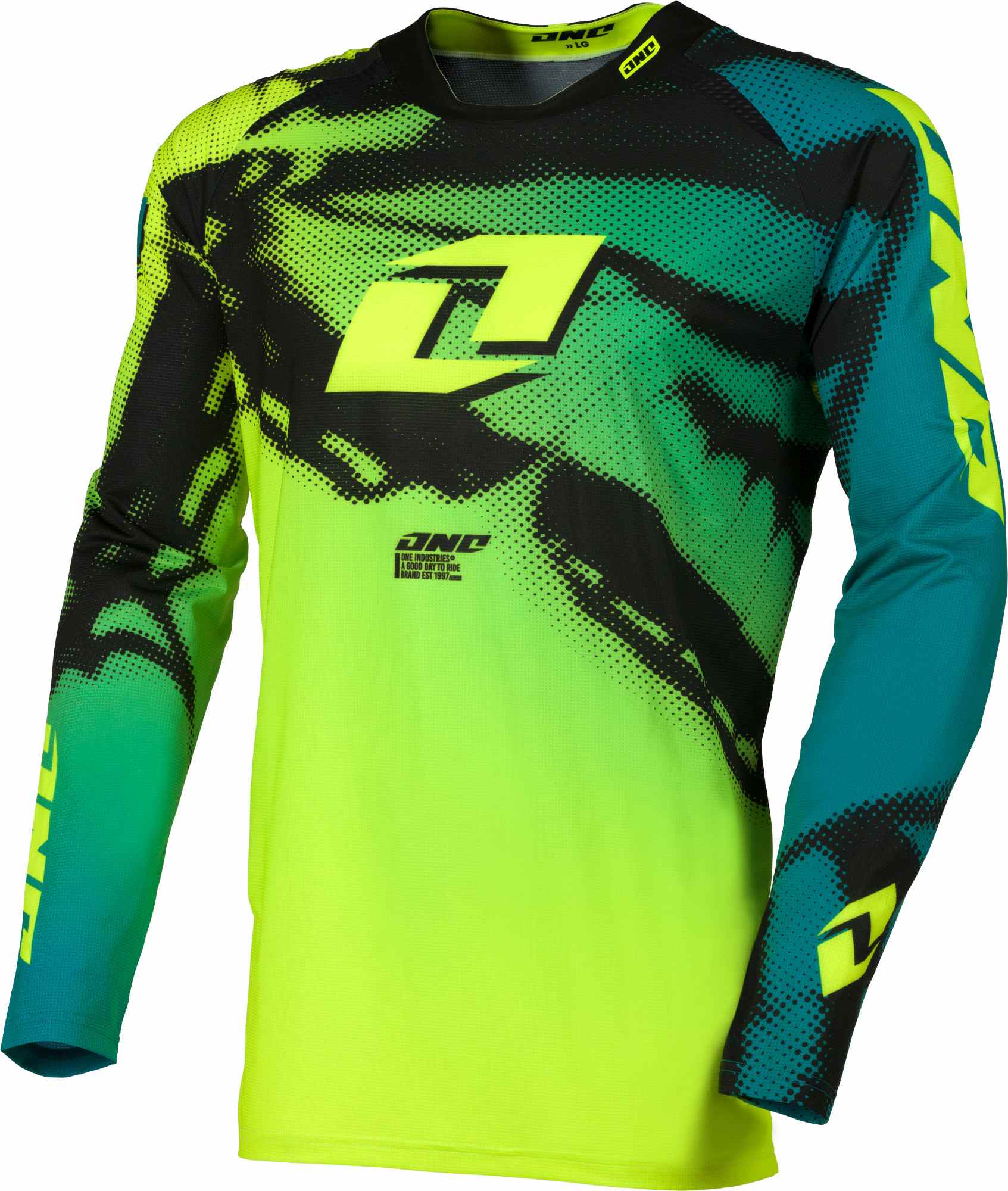 One Industries X-297 Neon Tiger Maillot de motocross juvenil