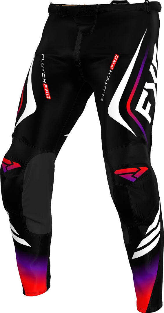 FXR Clutch Pro 2025 Motocross bukser sort/grøn 42 Figur 2