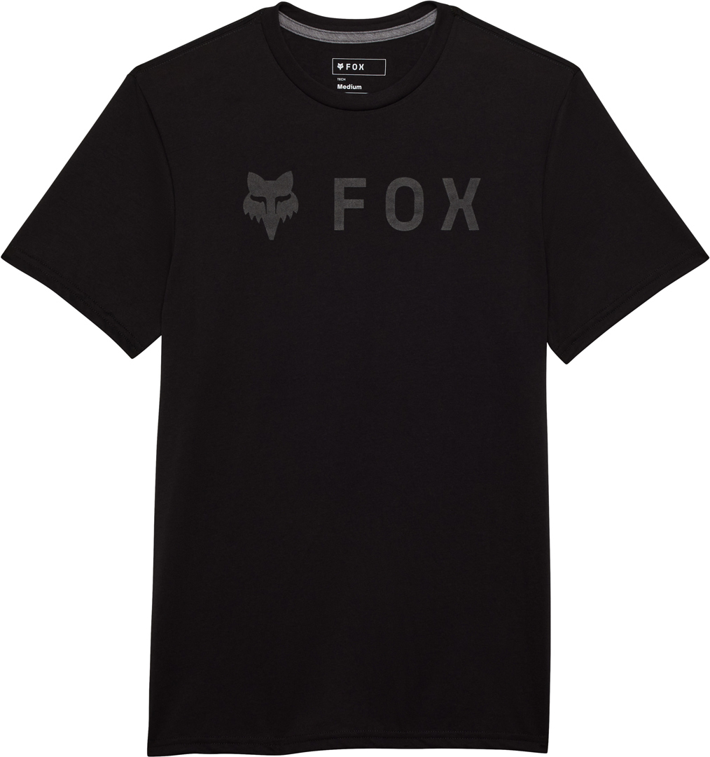 FOX Absolute Tech T-Shirt black/black L Figure 1