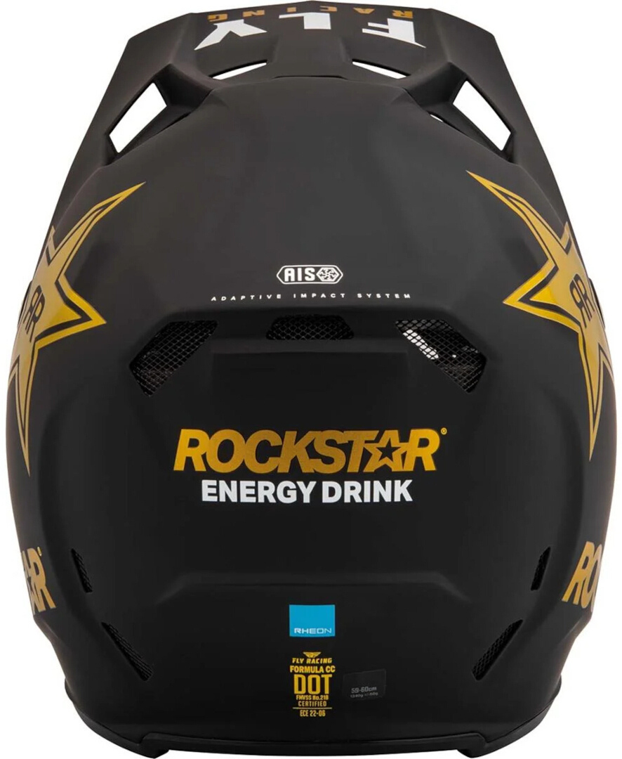 Fly Racing Formula CC Driver Rockstar Motokrosová přilba M (57/58) Obrázek 3