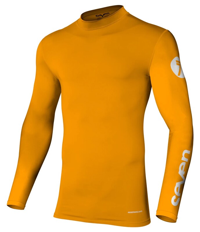 SEVEN Zero Compressions jersey - orange orange S Figure 2