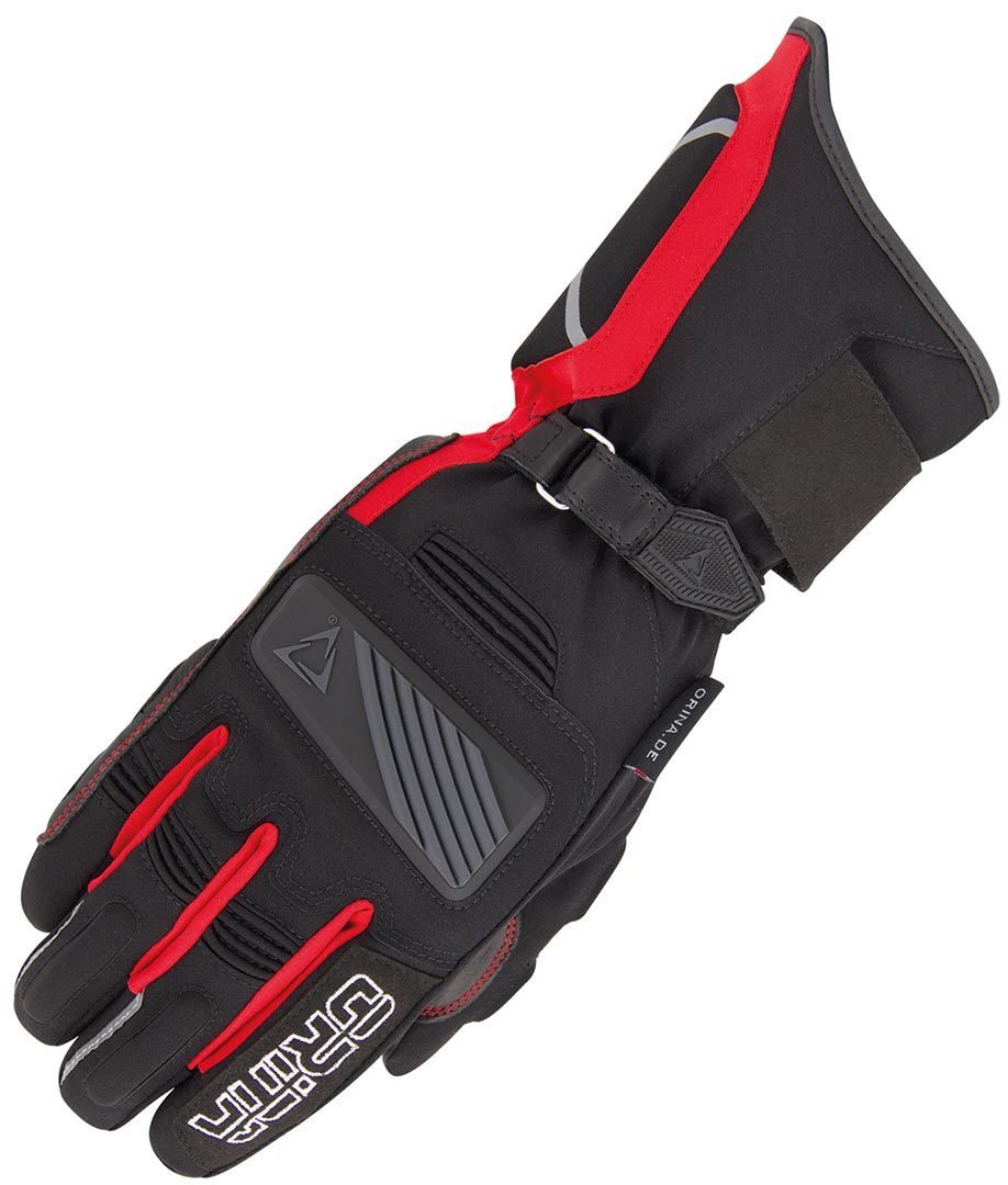 Orina Blizzard Waterproof Motorcycle Gloves black/red 11 (XXL) Figure 1