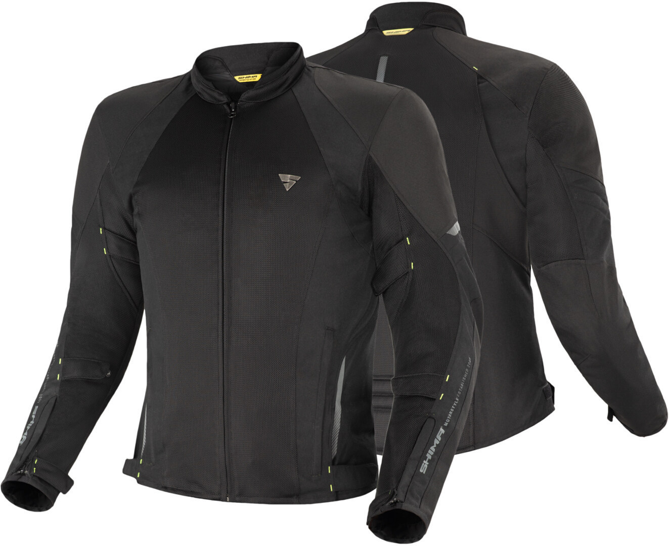 Side view of SHIMA Jet waterproof Motorcycle Textile Jacket