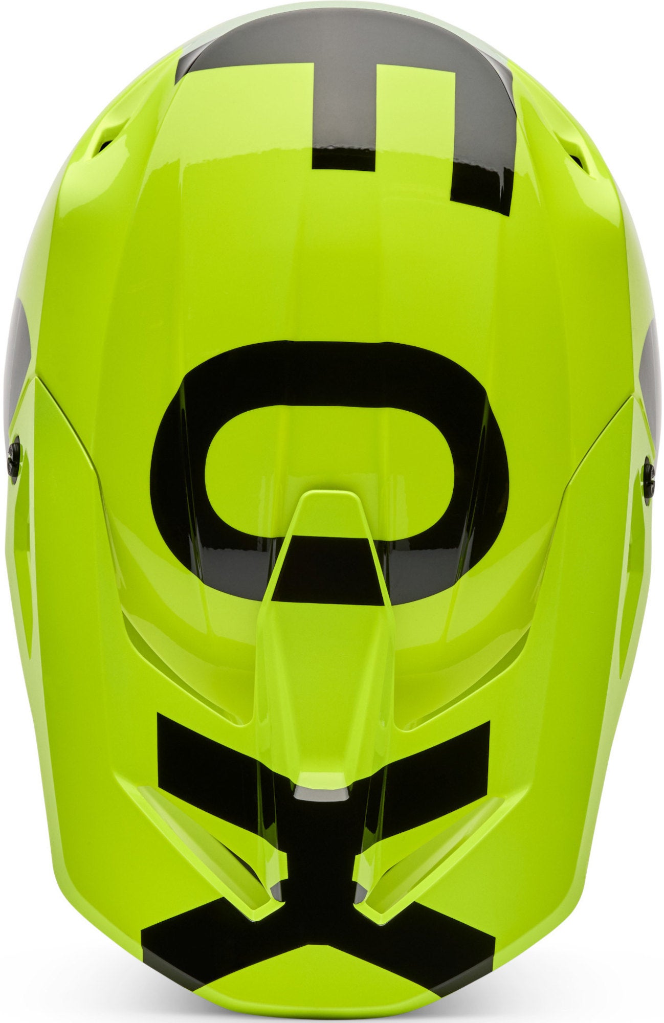 FOX V1 Shield Youth Motocross Helmet yellow Y/L (52/53) Figure 4