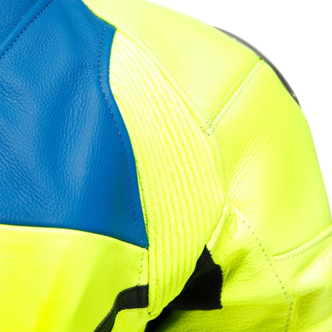 Dainese Gen-Z Costum de piele pentru copii perforat într-o singură piesă Albastru/galben 122 Figura 4