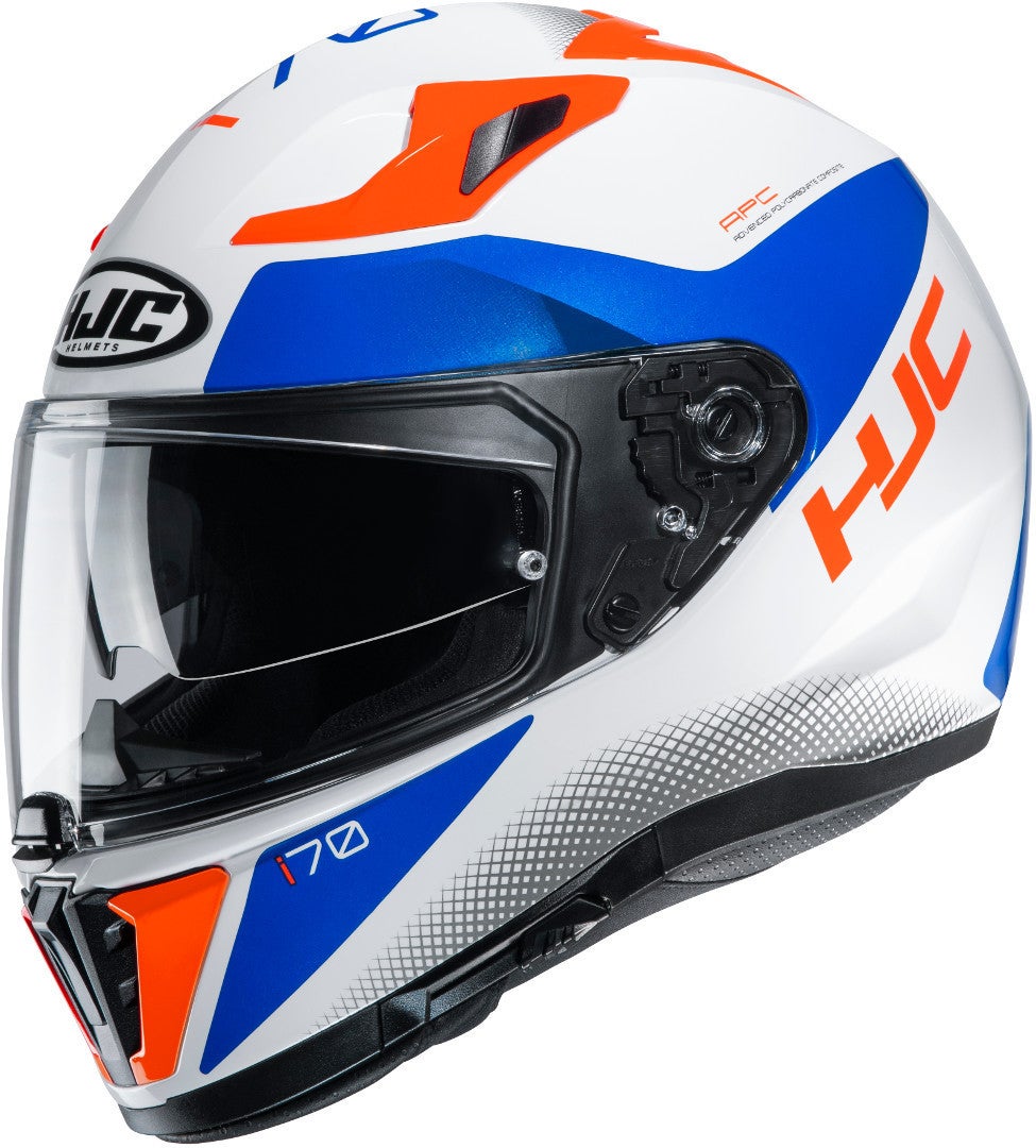 HJC i70 Tas Casque Blanc/Bleu/Orange M (57/58) Figure 1